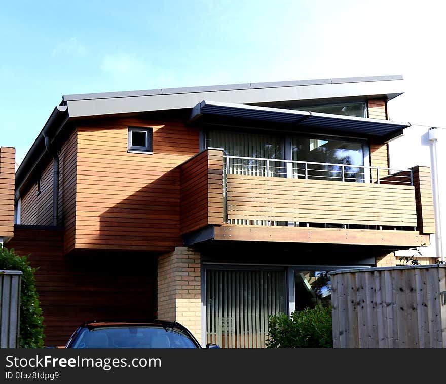 House Against Clear Sky