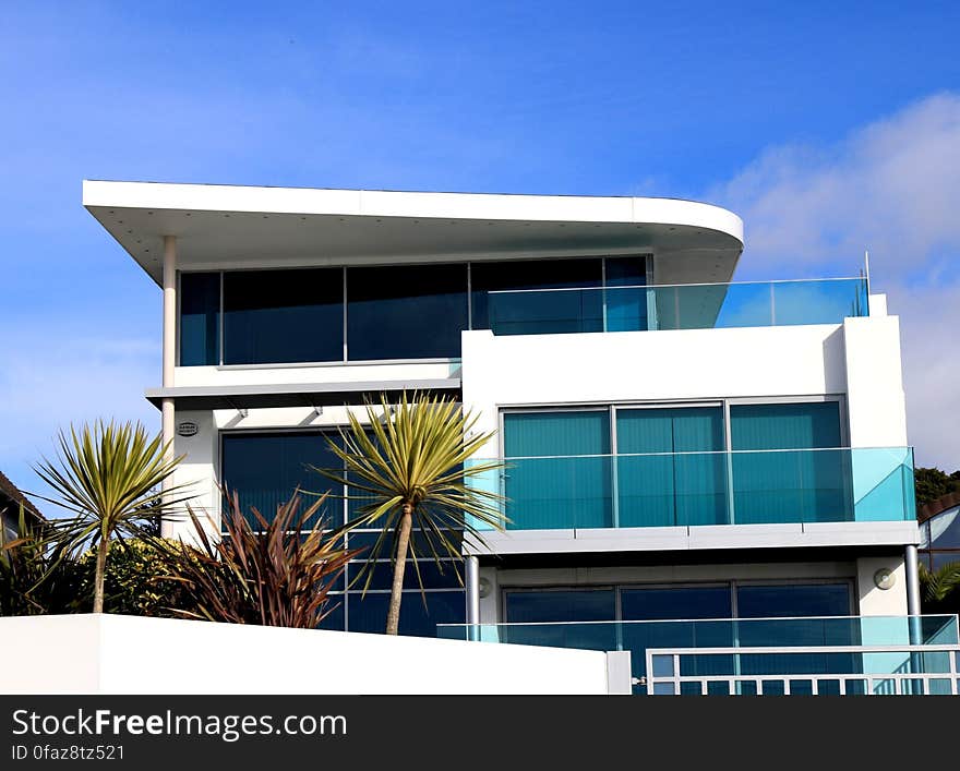 Low Angle View of Balcony Against Sky