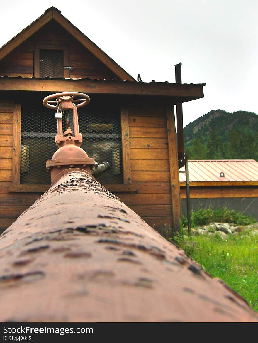 Pump house in San Francisco Peaks, Inner Basin &#x28;HDR&#x29;. It was a lousy day for sky shots, but a great hike nonetheless. Pump house in San Francisco Peaks, Inner Basin &#x28;HDR&#x29;. It was a lousy day for sky shots, but a great hike nonetheless.