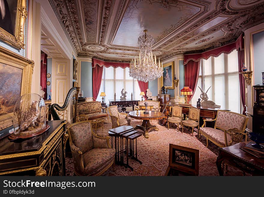 Here is an hdr photograph taken from the music room inside Cliffe Castle. Located in Keighley, Yorkshire, England, UK. &#x28;taken with kind permission of the administration&#x29;. Here is an hdr photograph taken from the music room inside Cliffe Castle. Located in Keighley, Yorkshire, England, UK. &#x28;taken with kind permission of the administration&#x29;