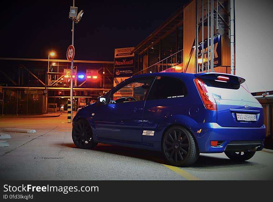 fiesta ST at the mall