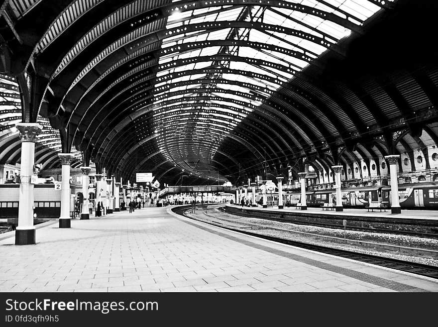 Here is a photograph taken from York train station. Located in York, Yorkshire, England, UK.