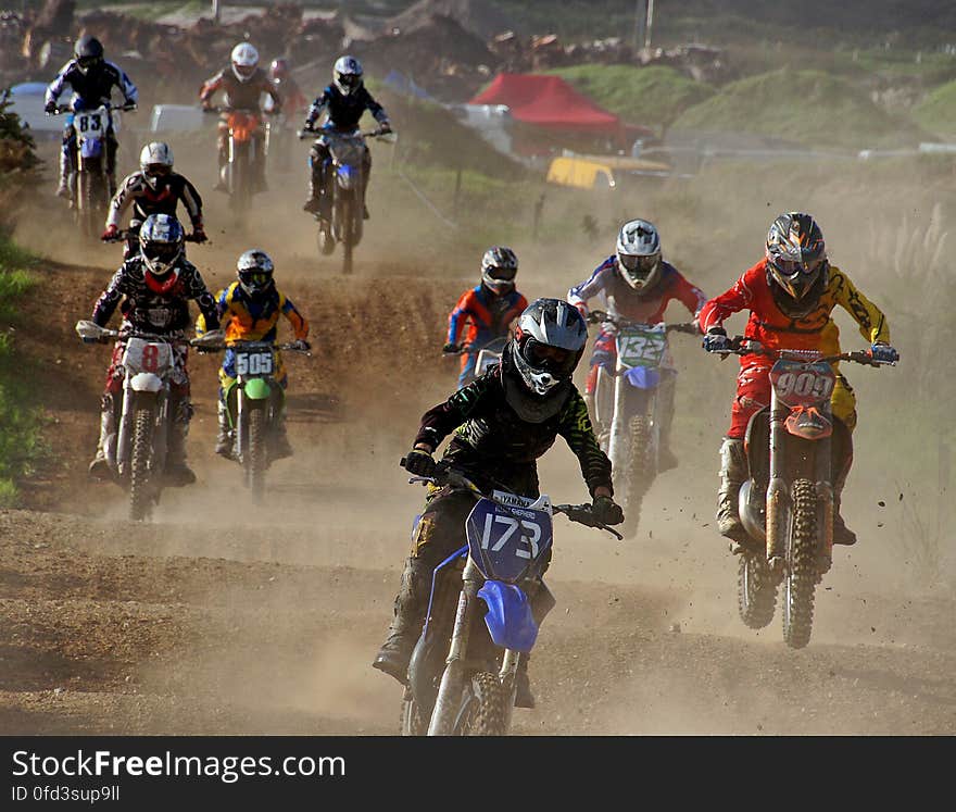 Motocross is a form of off-road motorcycle racing held on enclosed off-road circuits. The sport evolved from motorcycle trials competitions held in the United Kingdom. Motocross is a physically demanding sport held in all-weather conditions. Motocross is a form of off-road motorcycle racing held on enclosed off-road circuits. The sport evolved from motorcycle trials competitions held in the United Kingdom. Motocross is a physically demanding sport held in all-weather conditions.