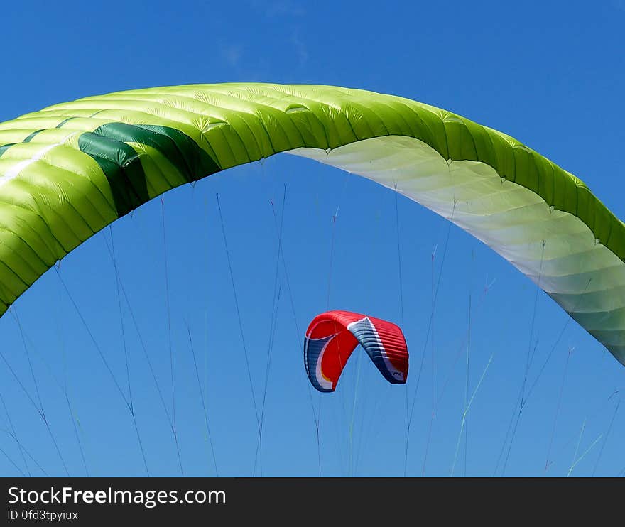 Hanging in the breeze.