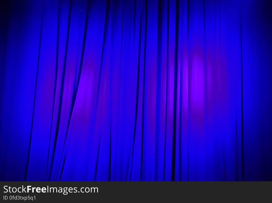 Theater curtain, Blue, Purple, Violet, Font, Entertainment