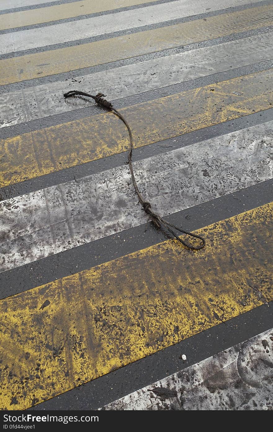 Automotive tire, Wood, Road surface, Asphalt, Yellow, Tar