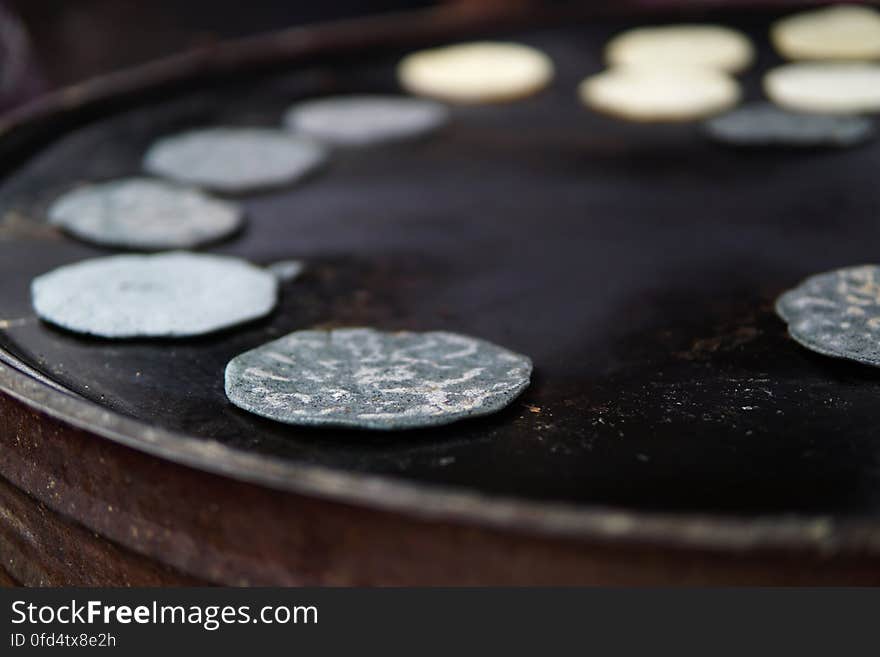 Black corn tortillas