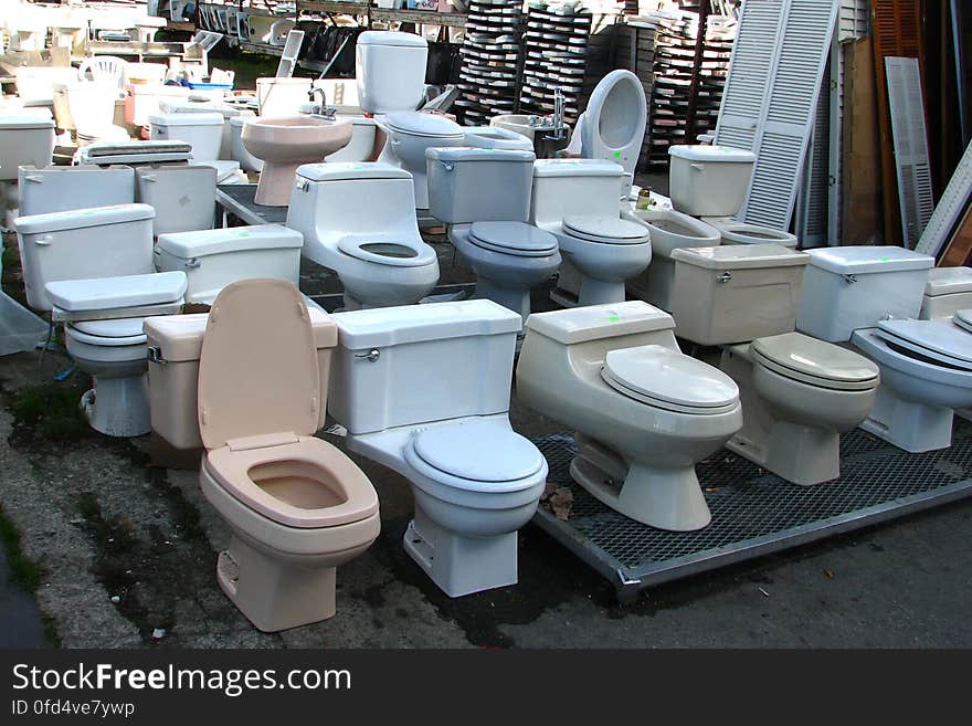 toilets