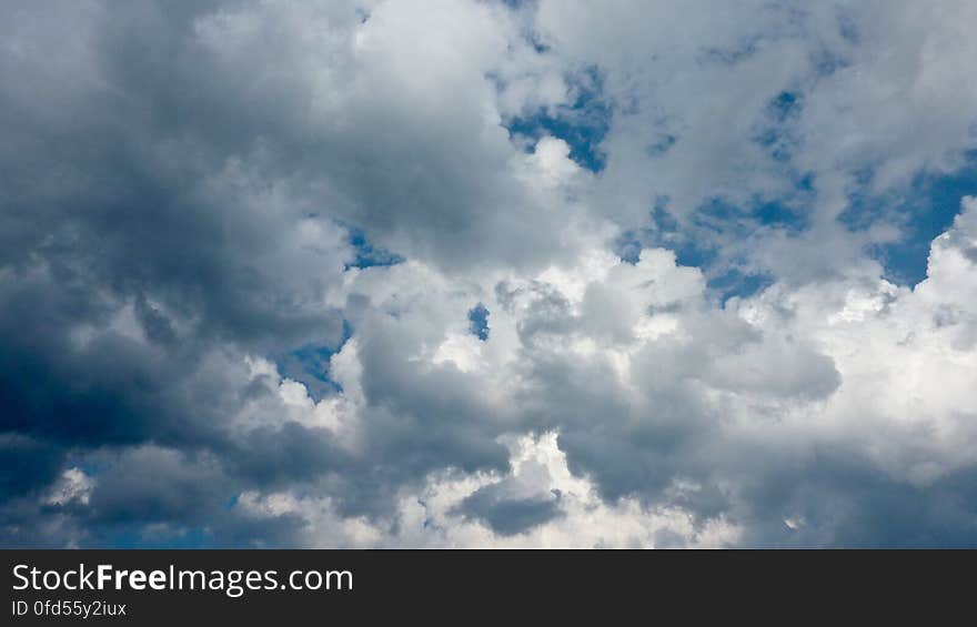 Clouds over the adriatic sea. Taken on the island of Cres, 2009. Clouds over the adriatic sea. Taken on the island of Cres, 2009