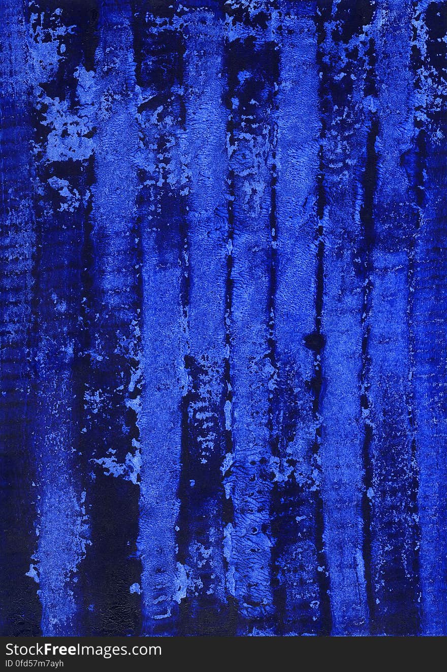 Barreaux, huile bleu outremer sur papier, sÃ©rie, 2006. Barreaux, huile bleu outremer sur papier, sÃ©rie, 2006