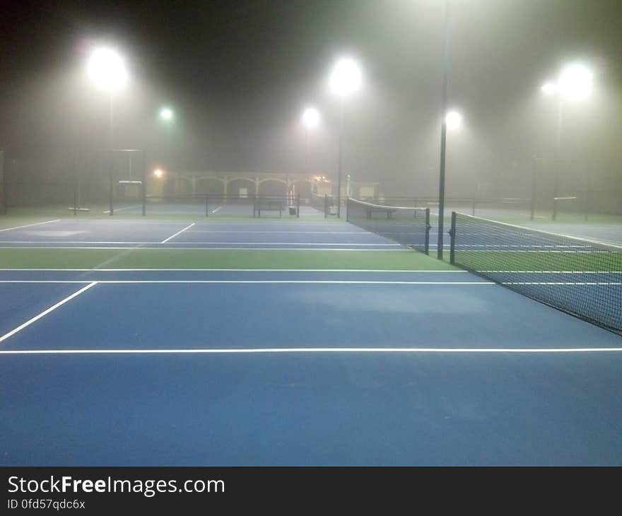 Yes, we&#x27;ve been engulfed in fog the past few days. Tennis is not immune. Yes, we&#x27;ve been engulfed in fog the past few days. Tennis is not immune.