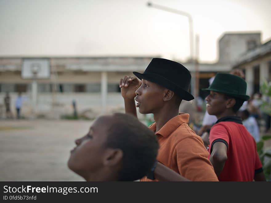 Young boys watch a men&#x27;s basketball game on a court in Mogadishu, Somalia, on June 6. Banned under the extremist group, Al Shabaab, Basketball is once again making a resurgence in Mogadishu. Today at least a dozen teams in the city play in a league and both men and women are coming out to play the sport. AU UN IST PHOTO / TOBIN JONES. Young boys watch a men&#x27;s basketball game on a court in Mogadishu, Somalia, on June 6. Banned under the extremist group, Al Shabaab, Basketball is once again making a resurgence in Mogadishu. Today at least a dozen teams in the city play in a league and both men and women are coming out to play the sport. AU UN IST PHOTO / TOBIN JONES