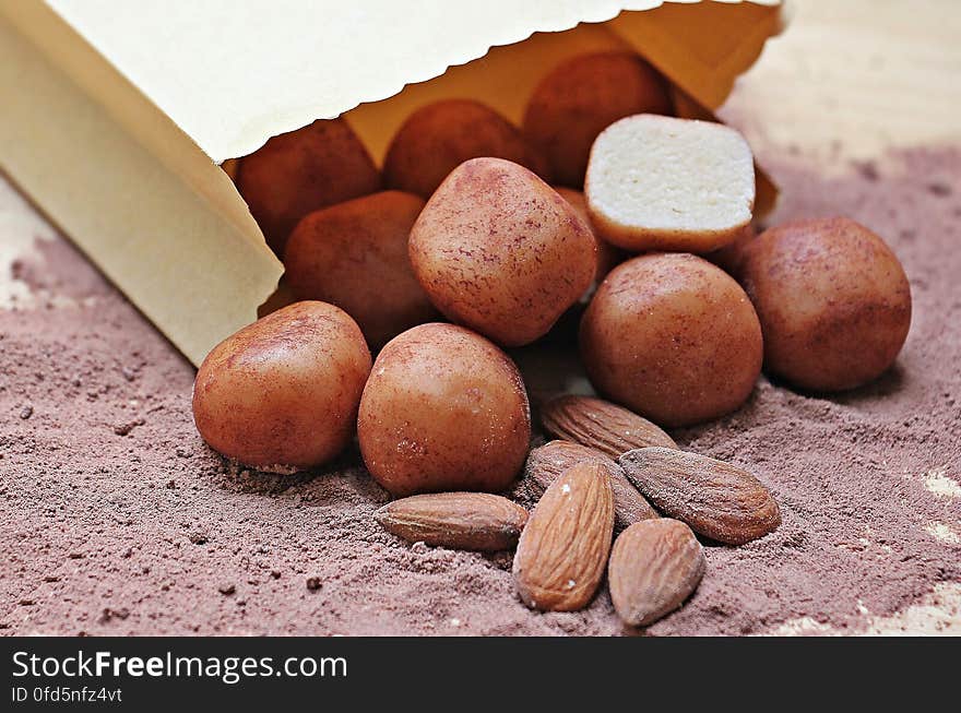 Brown Peanut and Potatoes from Brown Paper Bag