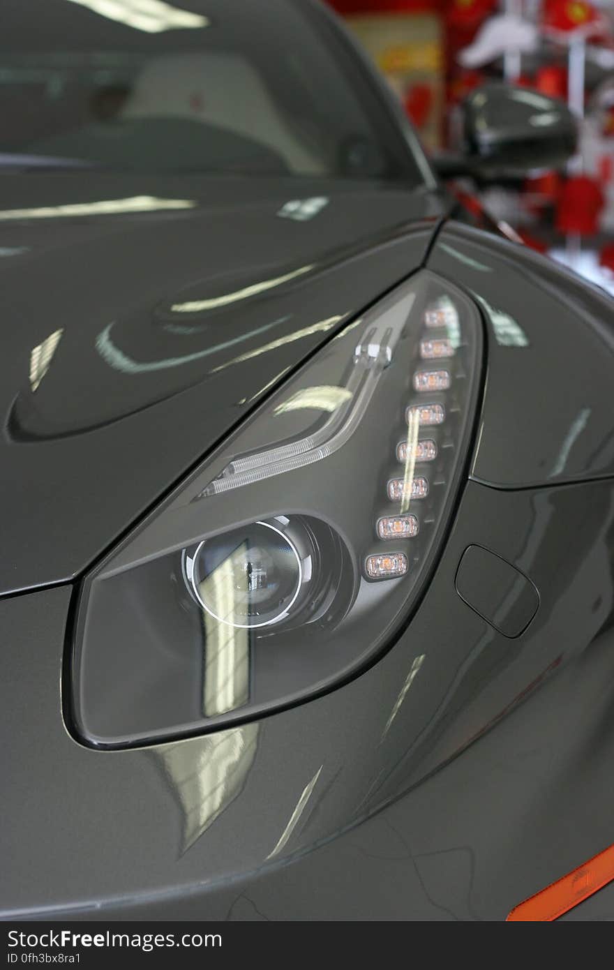 F12 Berlinetta headlight. F12 Berlinetta headlight.