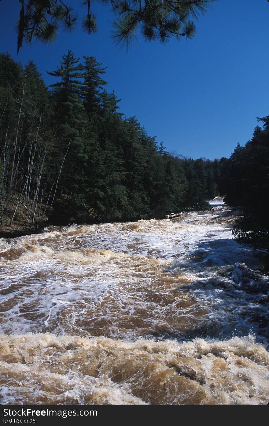 Happy Statehood Day Michigan — Today in 1837 &#x28;178 years ago&#x29;, Michigan officially became a U.S. State. This particular photo is for all you #Yoopers up there—a shot of the rushing waters on the Presque Isle River. If you didn&#x27;t know, our USGS Great Lakes Science Center in Ann Arbor has a wealth of knowledge and information on invasive species, water issues, environmental health and more affecting the Great Lakes area. You can learn more at www.glsc.usgs.gov/. Photo credit: John Mosesso, USGS. Happy Statehood Day Michigan — Today in 1837 &#x28;178 years ago&#x29;, Michigan officially became a U.S. State. This particular photo is for all you #Yoopers up there—a shot of the rushing waters on the Presque Isle River. If you didn&#x27;t know, our USGS Great Lakes Science Center in Ann Arbor has a wealth of knowledge and information on invasive species, water issues, environmental health and more affecting the Great Lakes area. You can learn more at www.glsc.usgs.gov/. Photo credit: John Mosesso, USGS.