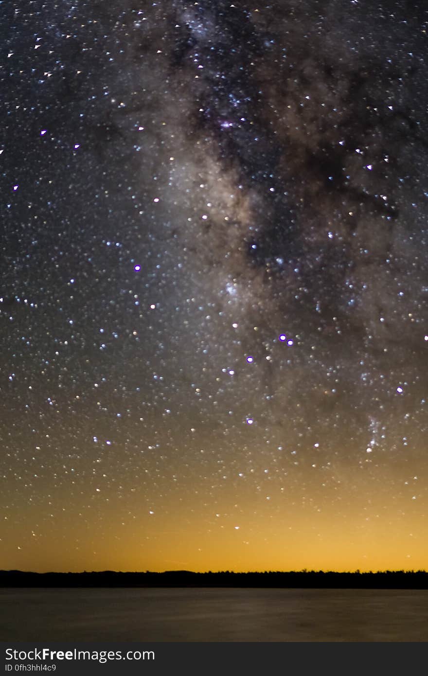 Milky Way viewed from the northern end of Ashurst Lake, south of Flagstaff. Milky Way viewed from the northern end of Ashurst Lake, south of Flagstaff.