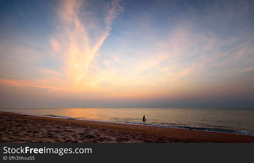 Cha Am Beach Sunrise, Thailand