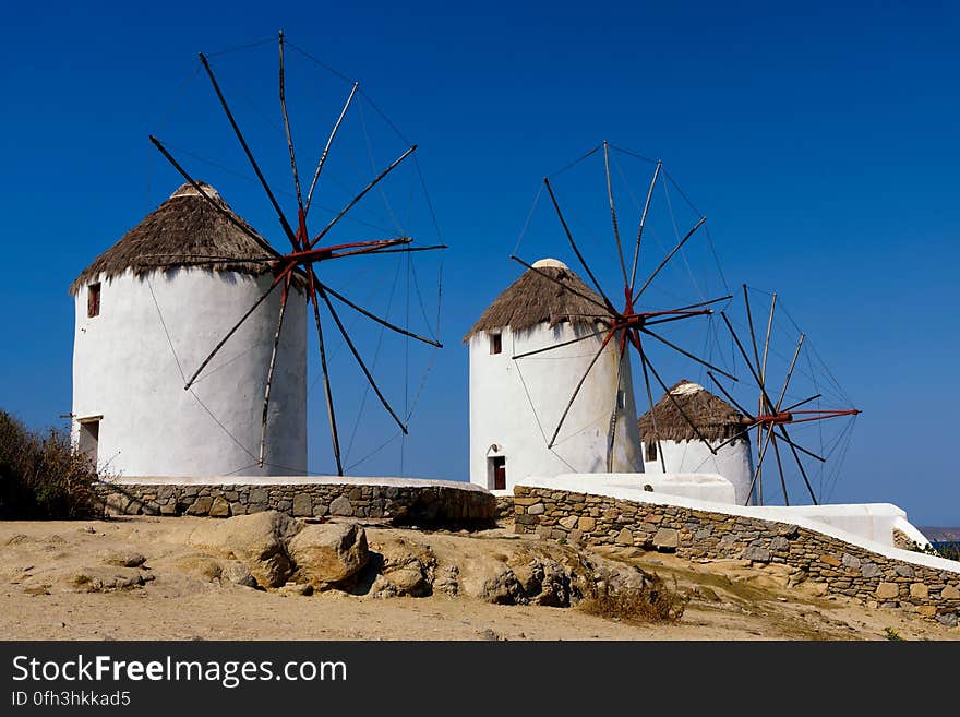 Mykonos windmills