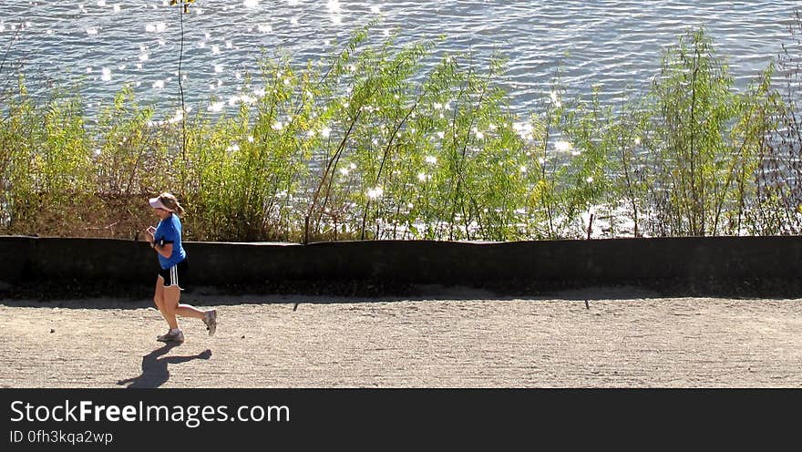 Water, Plant, People in nature, Body of water, Sunlight, Grass