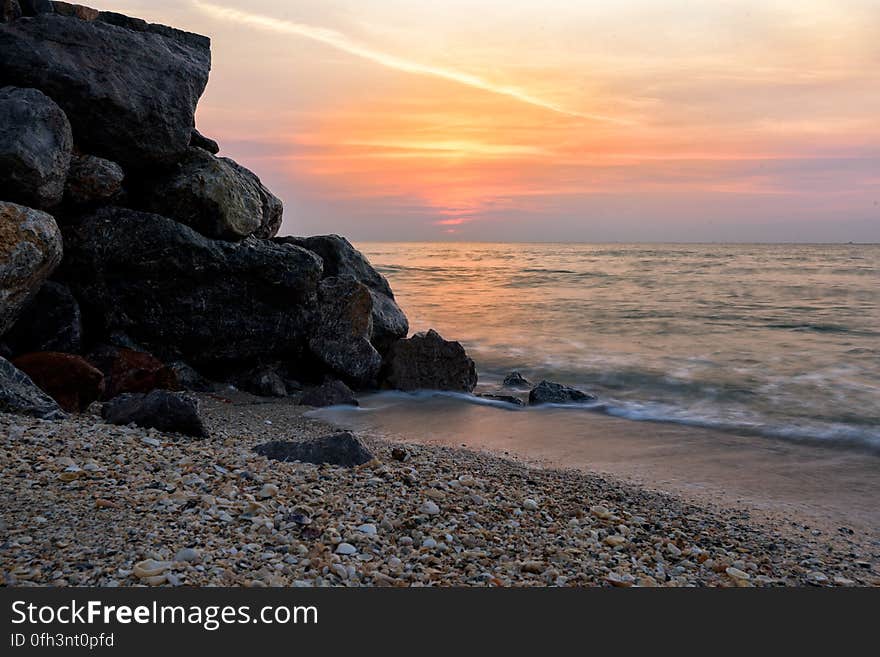 Sunrise on the Gulf of Thailand