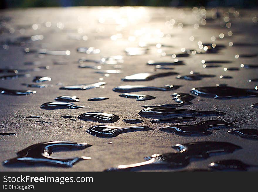 For today&#x27;s @dailyshoot assignment of patterns - these are some water drops atop my hot tub showing some surface tension features of good old dihydroxyl oxide. The photo worked better taken into the direction of the setting sun, so take that conventioal phoo wisdom. For today&#x27;s @dailyshoot assignment of patterns - these are some water drops atop my hot tub showing some surface tension features of good old dihydroxyl oxide. The photo worked better taken into the direction of the setting sun, so take that conventioal phoo wisdom.