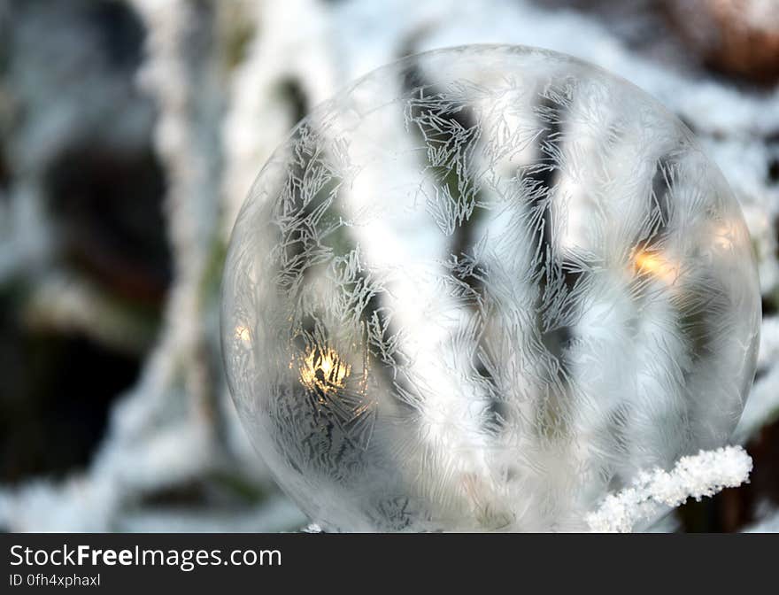 Close-up of Crystal Ball