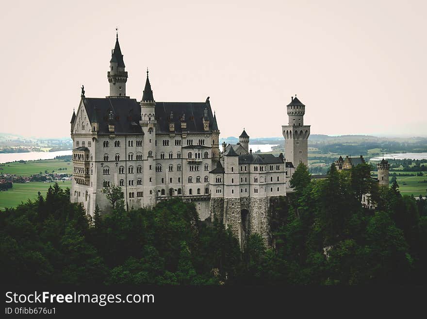 View of Castle in City