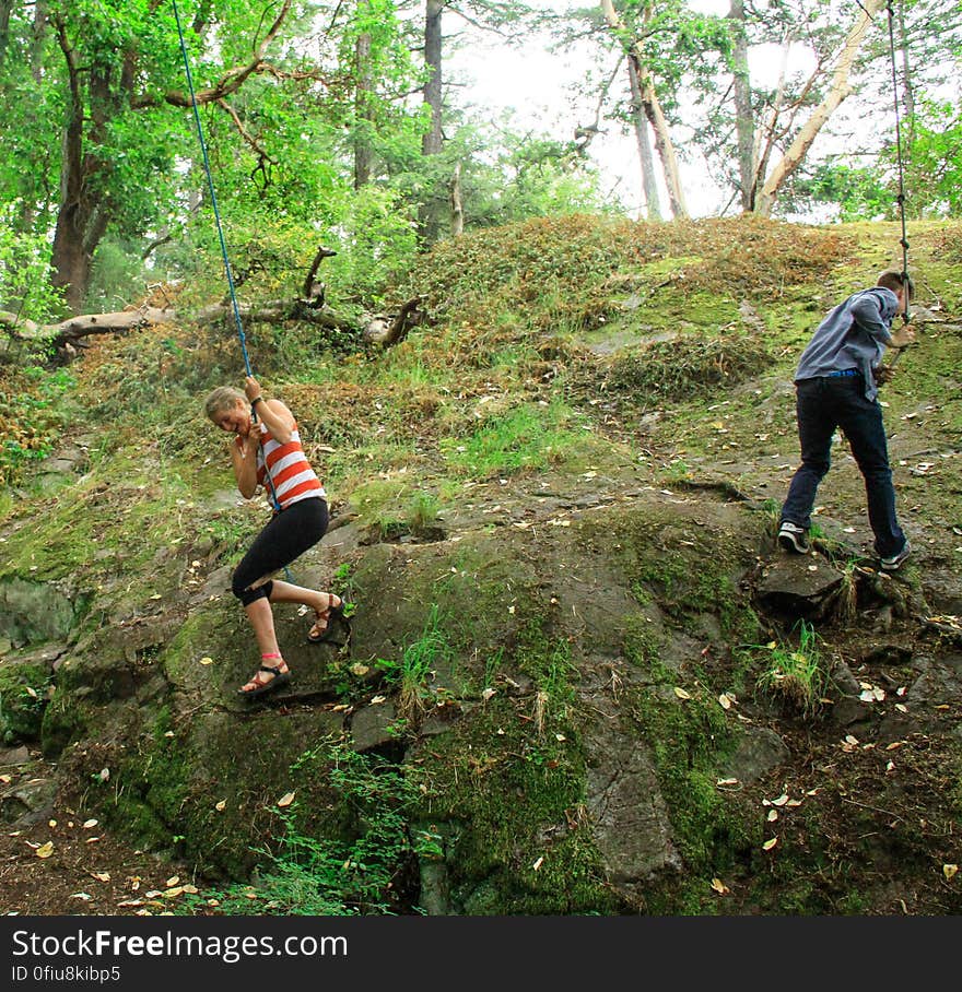 Footwear, Plant, People in nature, Green, Tree, Terrestrial plant