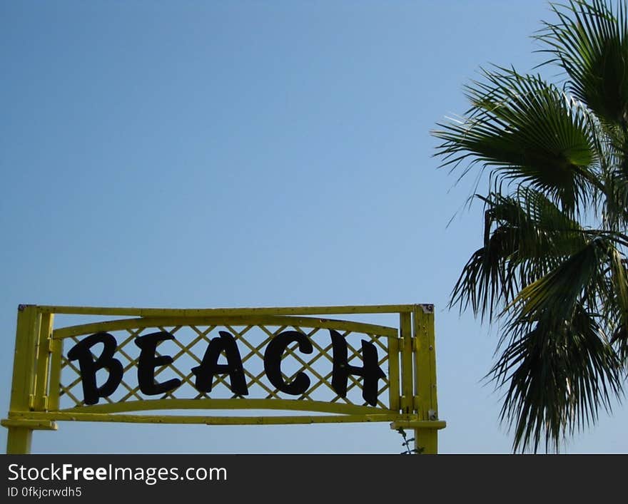beach-sign