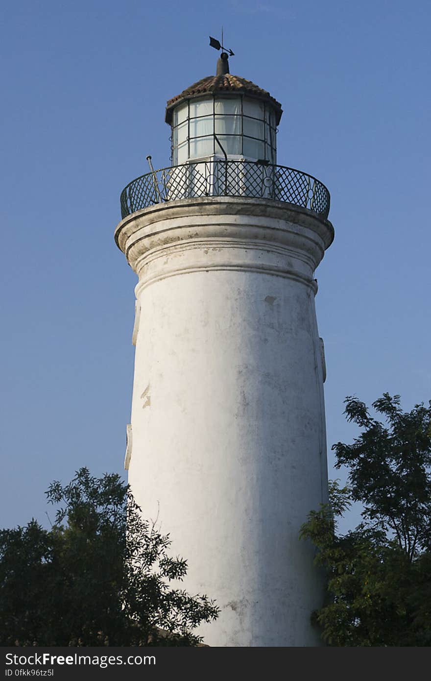 European Comission of the Danube old lighthouse in Sulina, Romania