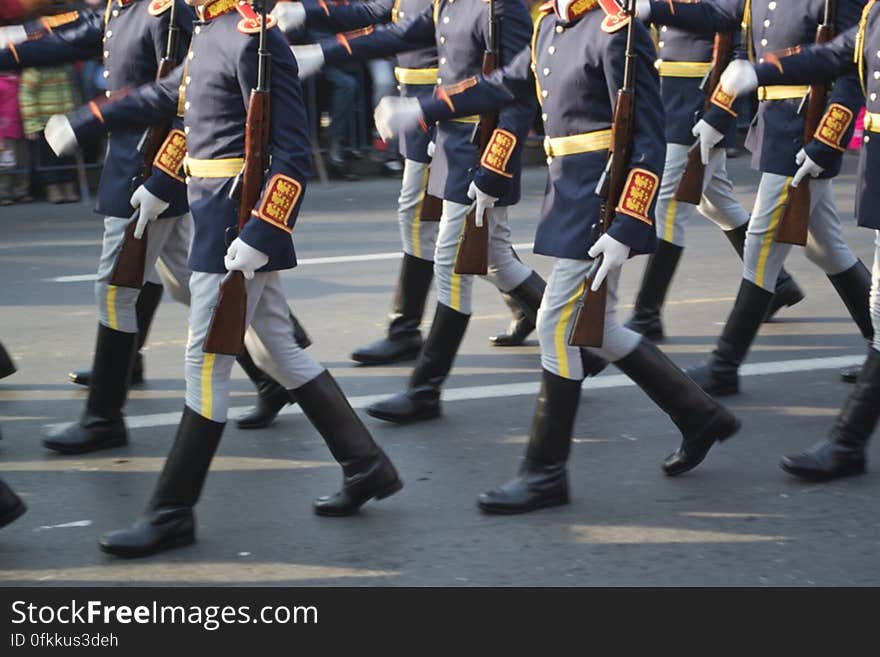 soldiers-marching-at-a-military-parade