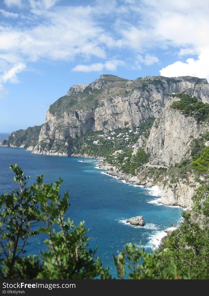 Capri coastline