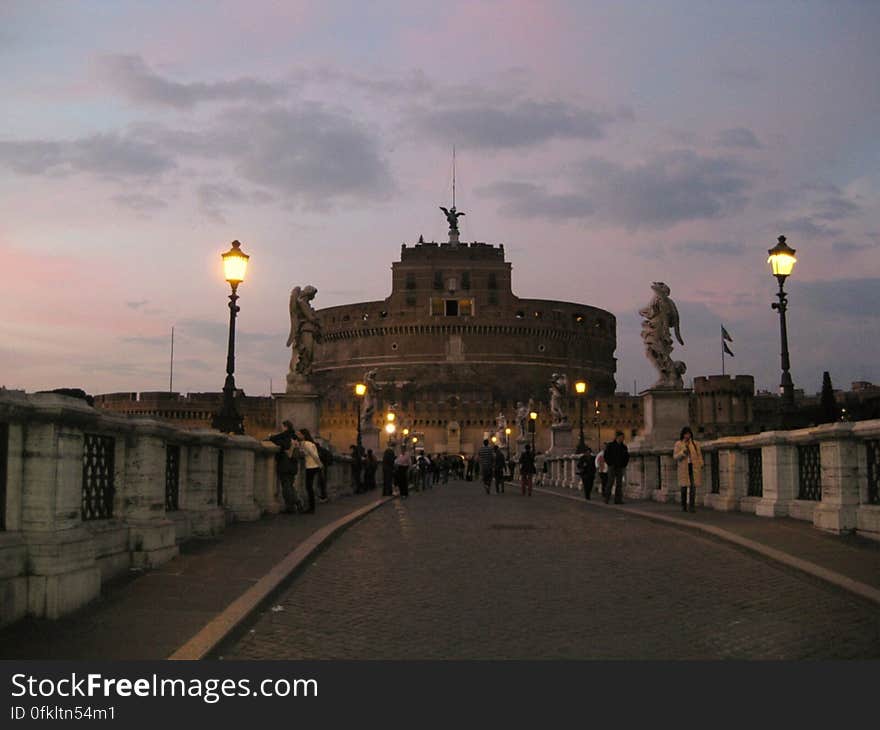 castle-sant-angelo-seen-from-the-bridge