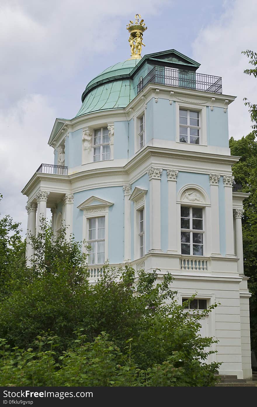 Belvedere house in Charlottenburg Palace gardens which now houses the Berlin Porcelain Museum. Belvedere house in Charlottenburg Palace gardens which now houses the Berlin Porcelain Museum.