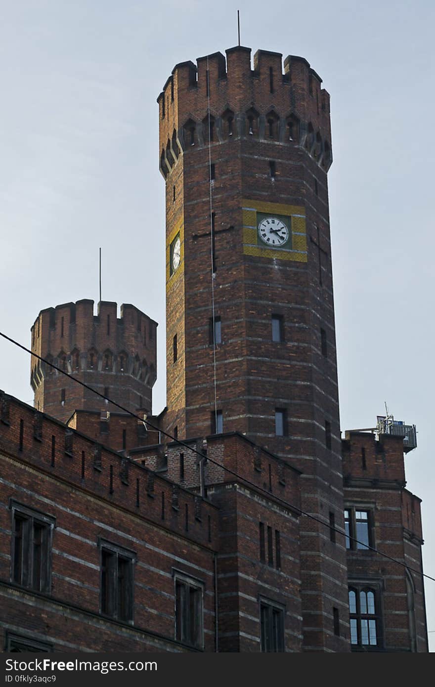 Neo-Gothic complex formerly used as prison. Neo-Gothic complex formerly used as prison.