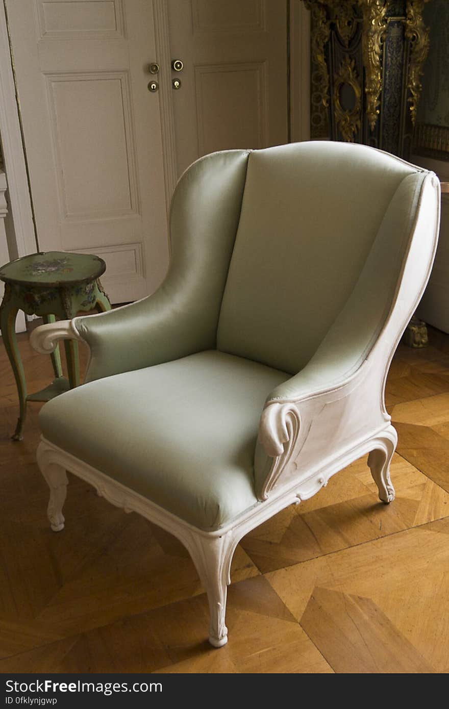 Armchair in the study room of Frederick the Great in which he passed away. Armchair in the study room of Frederick the Great in which he passed away.