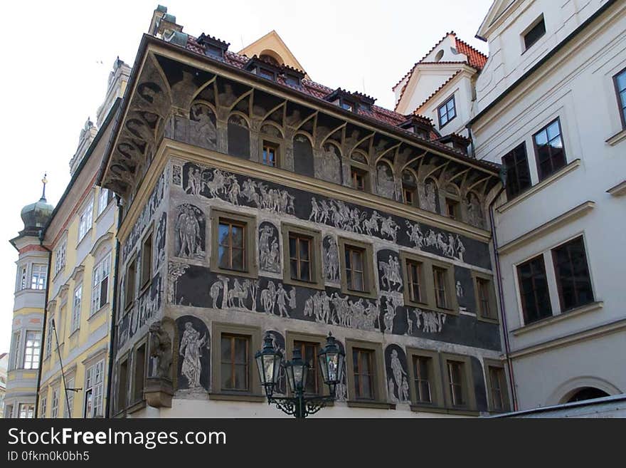 Built in the 15th century in Gothic style, this house used to be a pharmacy and sold tabacco in small portions. It was later renovated in Renaissance style and. Built in the 15th century in Gothic style, this house used to be a pharmacy and sold tabacco in small portions. It was later renovated in Renaissance style and