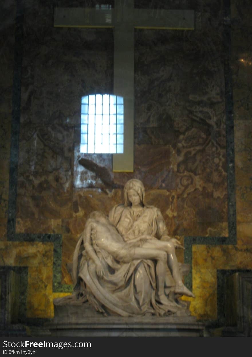 la-pieta-sculpture-of-michelangelo