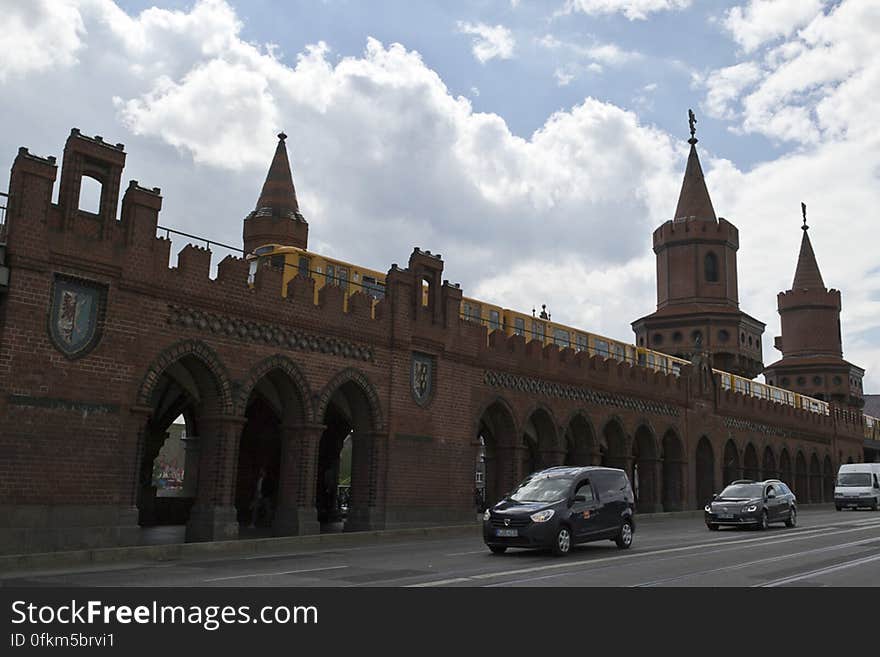 The most famous bridge of Belin, Oberbaum is a double deck brickwork facade construction over river Spree. The most famous bridge of Belin, Oberbaum is a double deck brickwork facade construction over river Spree.