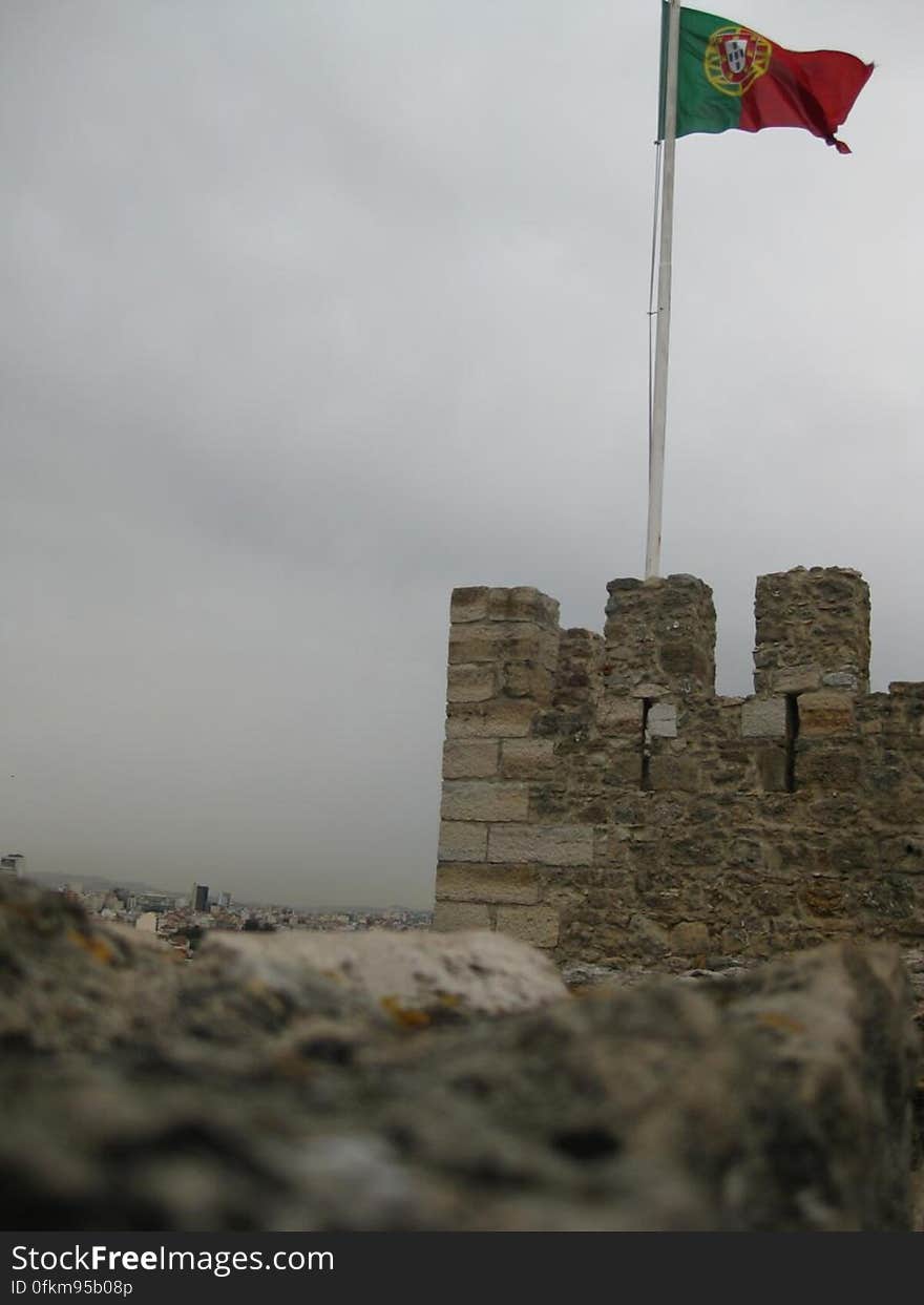 portugal-flag-on-watch-tower