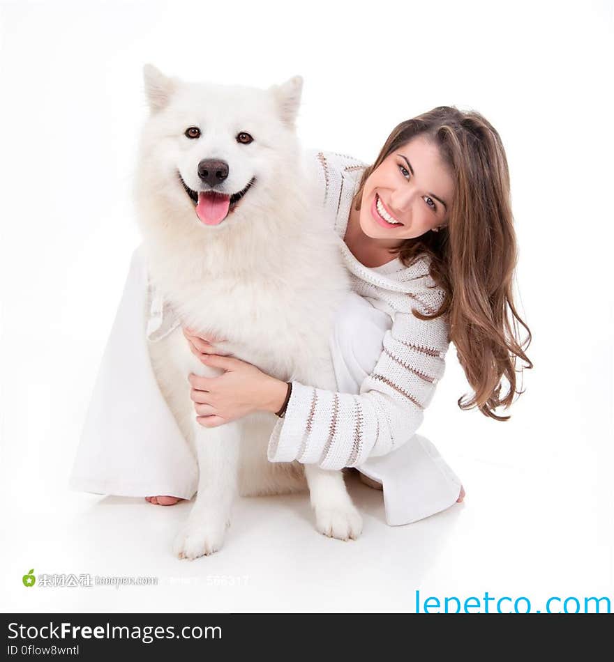 Goddess and pets. Goddess and pets