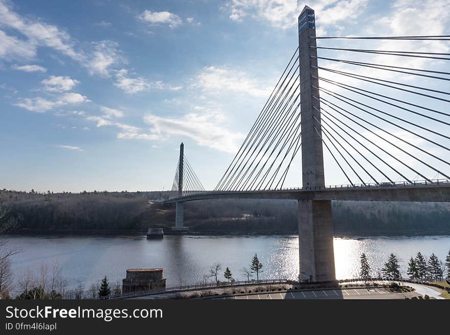 Had never seen this bridge before today, so I had to finish the trip with a picture on the way home. Had never seen this bridge before today, so I had to finish the trip with a picture on the way home.