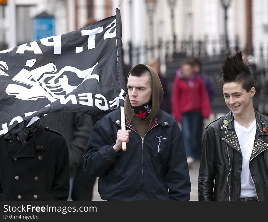 ACTA Protest on the streets of Dublin