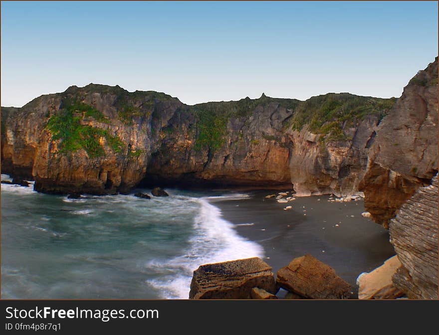 West Coast beaches of New Zealand &#x28;9&#x29;