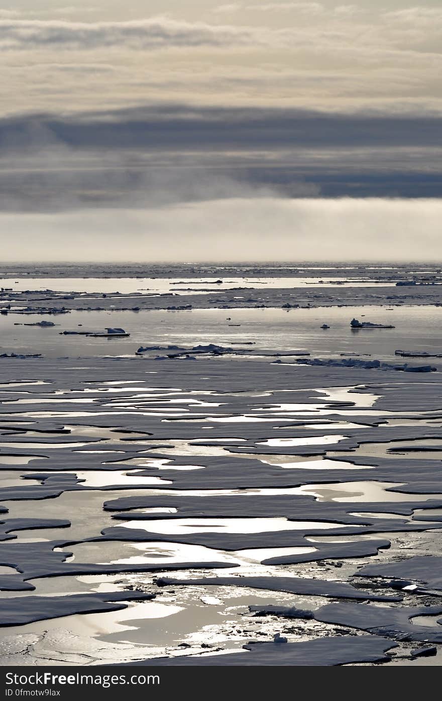 Fog settles over the Arctic Ocean Aug. 19, 2009. Photo Credit: Patrick Kelley, U.S. Coast Guard. Fog settles over the Arctic Ocean Aug. 19, 2009. Photo Credit: Patrick Kelley, U.S. Coast Guard