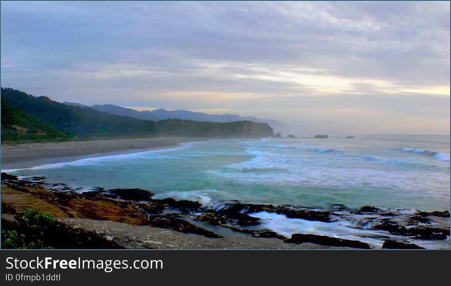 West Coast beaches of New Zealand &#x28;8&#x29;