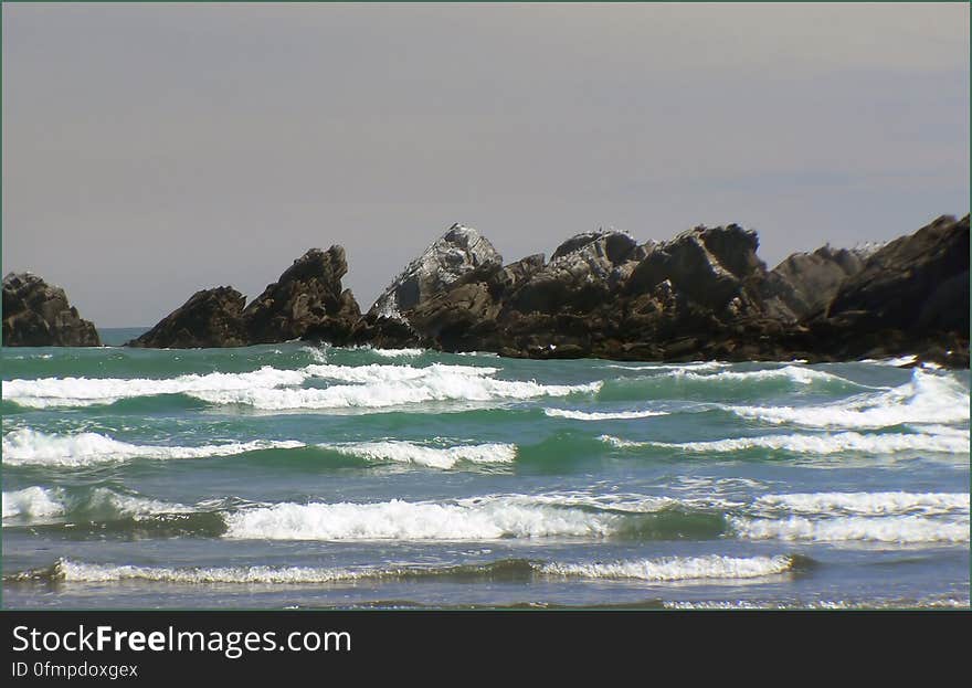 West Coast beaches of New Zealand &#x28;19&#x29;