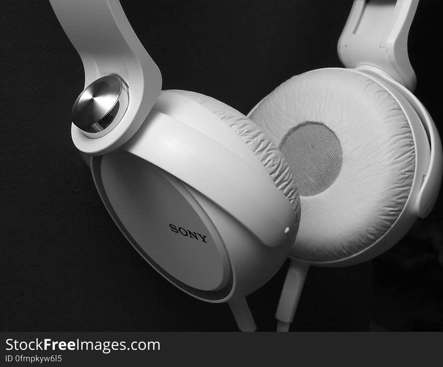 Sony White Headphones