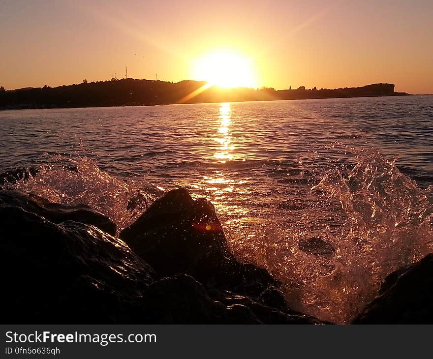 David Morris--camera, landscape, ocean, sunset