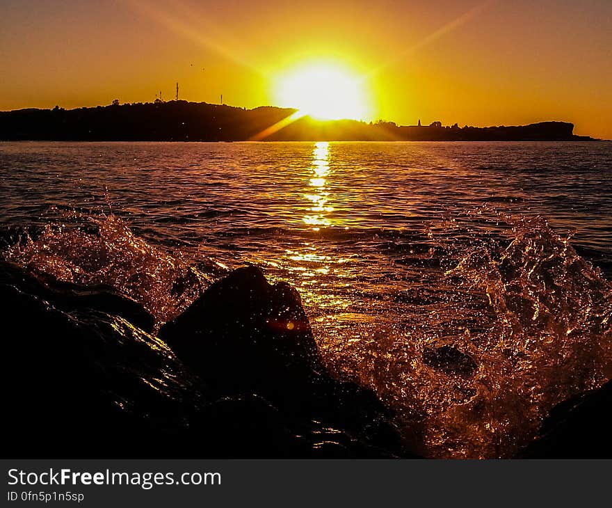 Sunset Splash